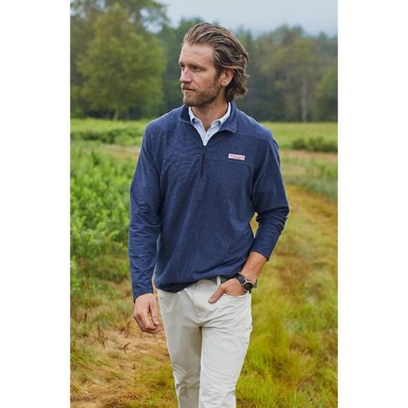 Vineyard Vines collegiate shep shirt in  navy Size M/ New No Tags - Picture 1 of 12